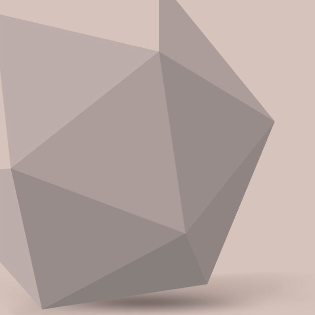 Greige prism background, 3D geometric | Free Vector - rawpixel
