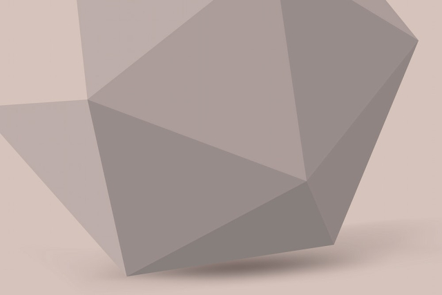 Greige prism background, 3D geometric | Free Vector - rawpixel