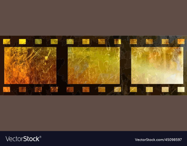 grunge cinematic film strip