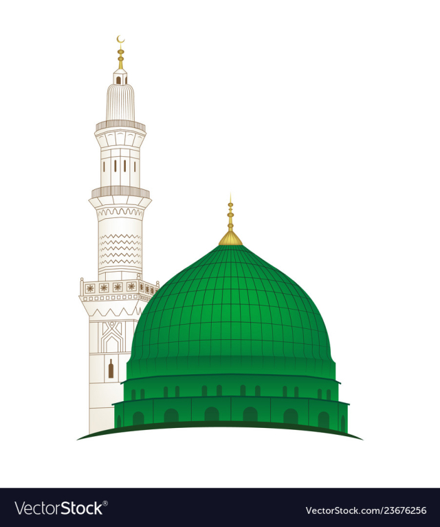 Gumbad e khazra vector image