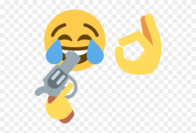 Gun In Mouth Emoji
