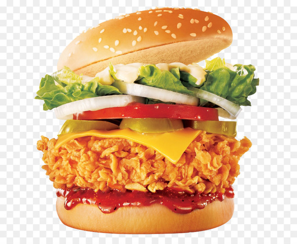 Hamburger Fried chicken Chicken sandwich Fast food French fries - Hamburger