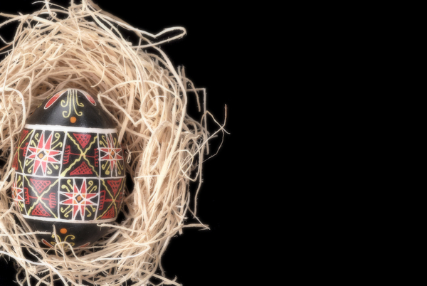 Hand-Carved Ukrainian Easter Egg