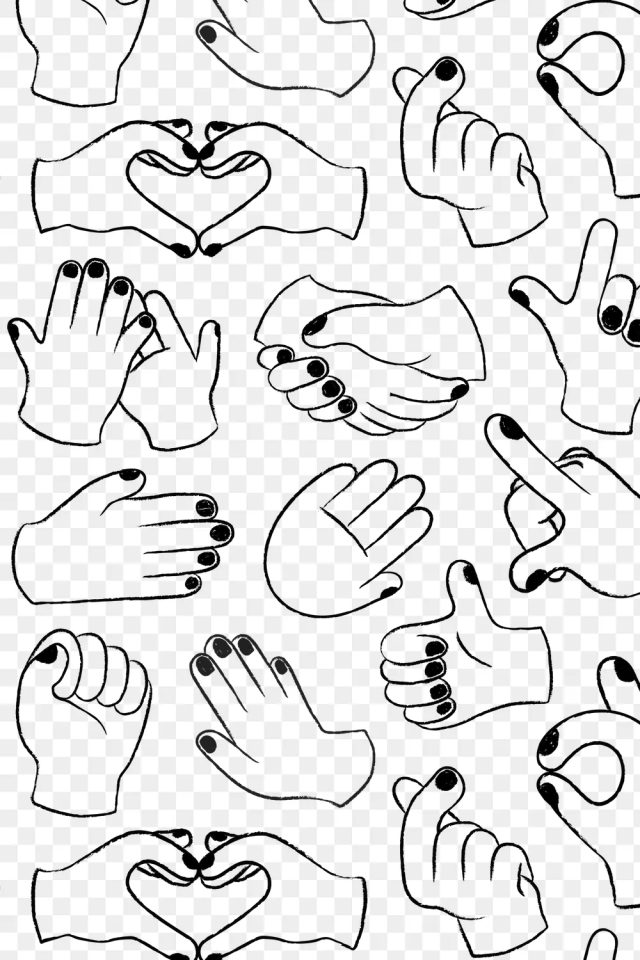 Hand doodle png transparent background, | Free PNG - rawpixel