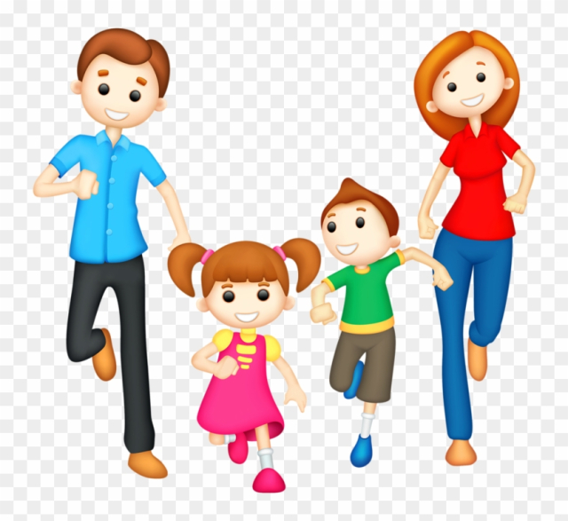 Free: Happy Family - Family Clipart Png - nohat.cc