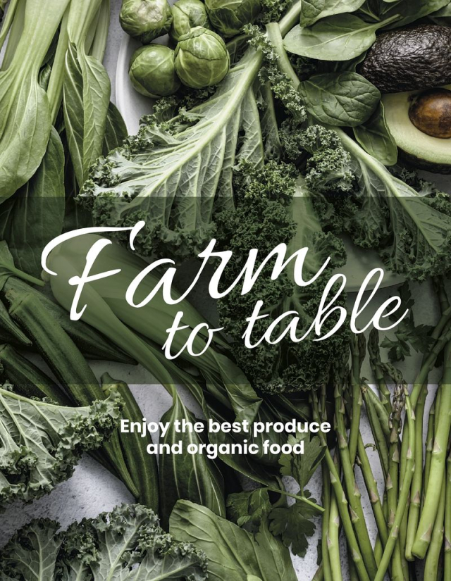 Healthy food flyer template, | Free PSD Template - rawpixel