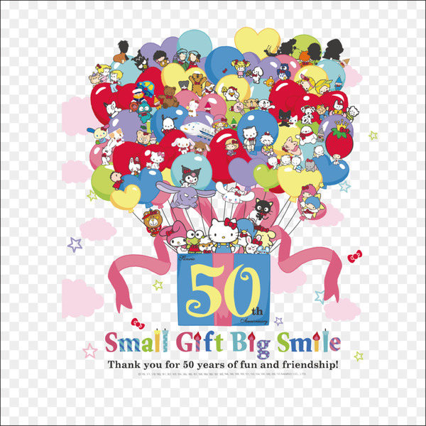 Hello Kitty - Hello Kitty anniversary collection vector material