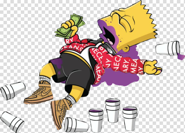 Supreme logo simpsons hotsell