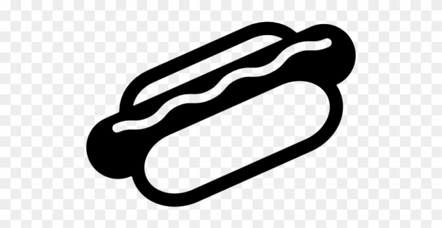 Hot Dog With Sauce Free Icon - Hot Dog Png Vector