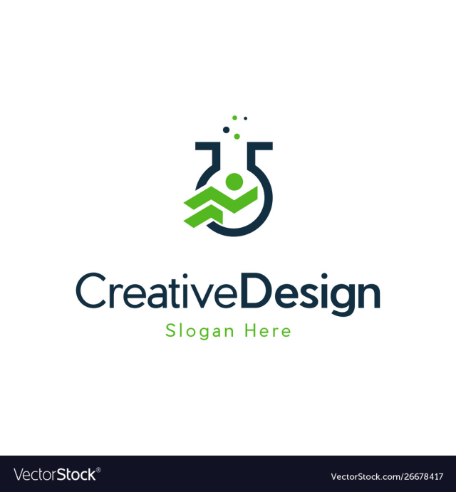 Free: Human laboratory logo design vector image - nohat.cc