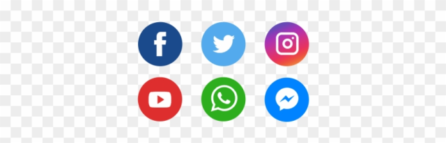 Icons, Icons, Facebook, Facebook Icon Png And Psd - Facebook Twitter Instagram Youtube Whatsapp