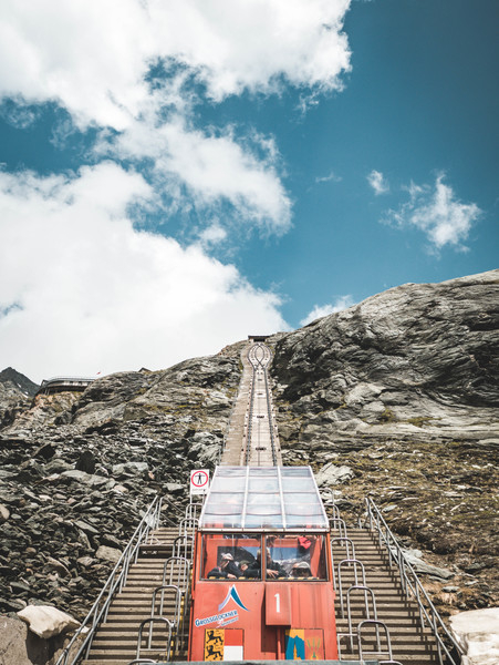 In Distance Mountain Stairs