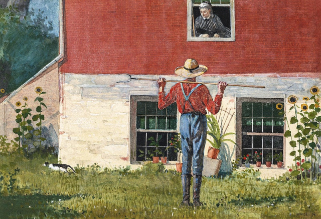 In the Garden (1874) by Winslow | Free Photo Illustration - rawpixel