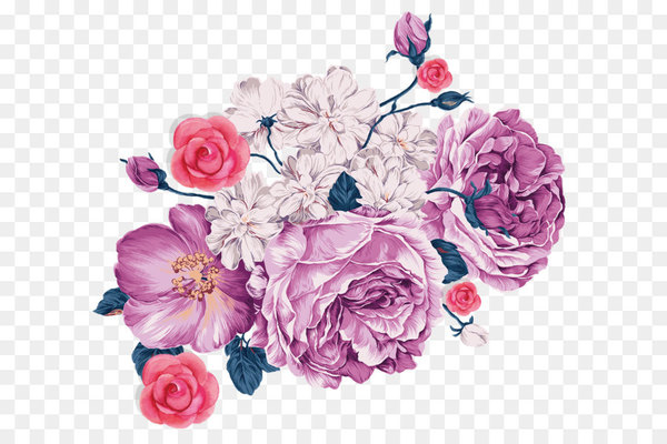 iPhone 4S iPhone 5 iPhone 7 iPhone 8 iPhone 6S - Purple flower