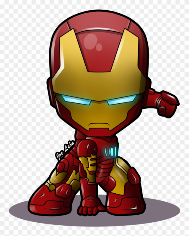 Iron Man Chibi By Joeleon-dag5phv - Iron Man Cartoon Png