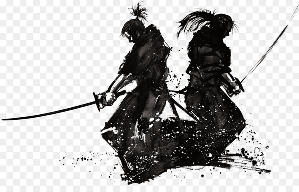 Japan Kenjutsu Samurai Bushi - Japanese samurai ink