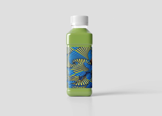 Juice Bottle Mockup