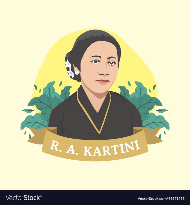 kartini day poster design concept