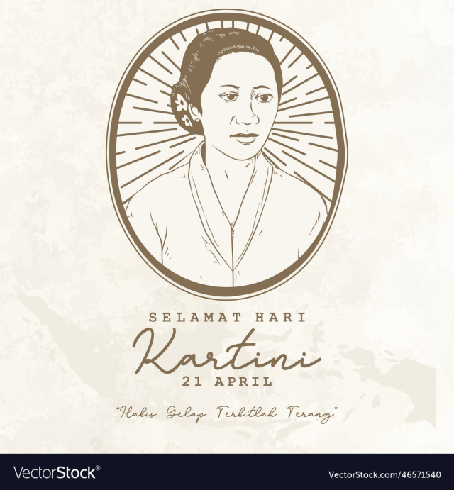 kartini poster design concept
