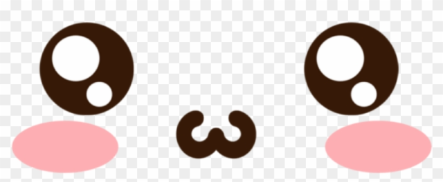 Kawaii Face Clear Background