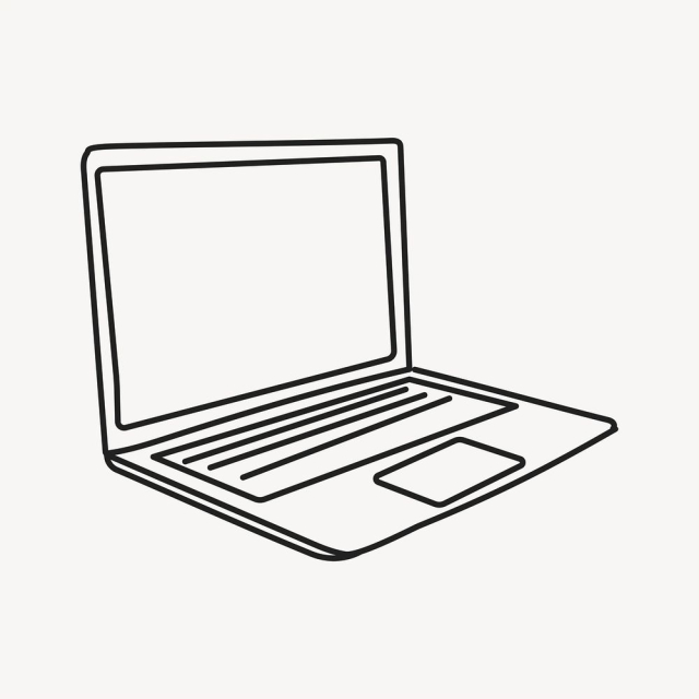 Laptop sticker, digital device doodle | Free PSD Illustration - rawpixel