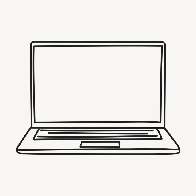 Laptop sticker, digital device doodle | Free PSD Illustration - rawpixel