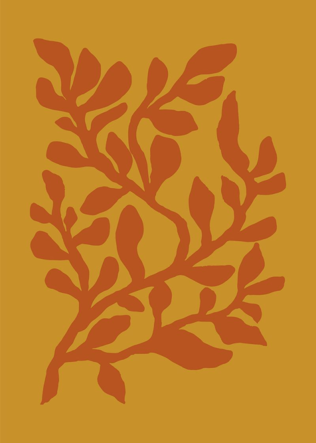 Leaf line art, aesthetic botanical | Free Photo - rawpixel