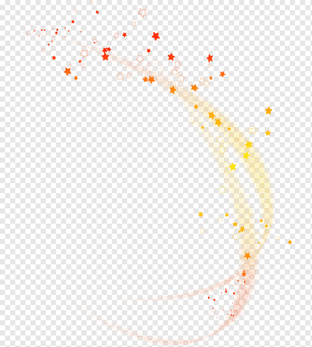 Light White Star, Gradient magic star dynamic light effect, orange and red star, angle, white, rectangle png