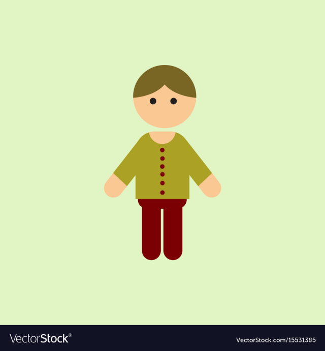 Little boy kid child cute boy vector image