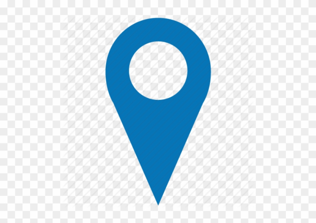 Location Pin Icon - Google Maps Blue Marker