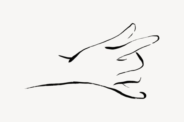 Love hand sign collage element, | Free Photo - rawpixel