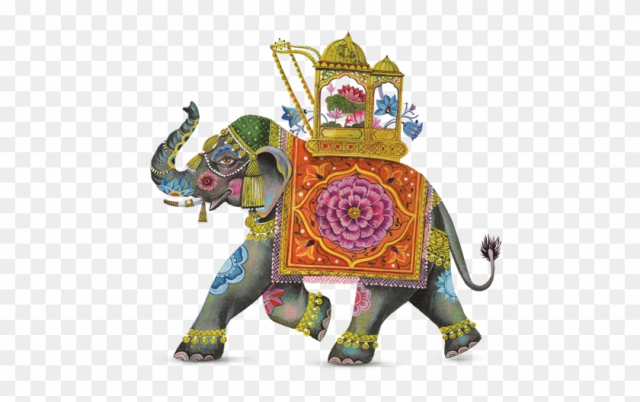 Macy's Flower Show - Indian Wedding Elephant Png