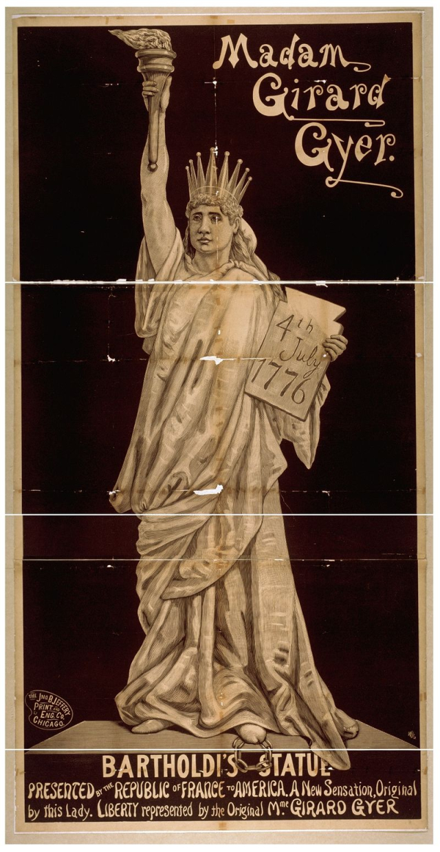 Madam Girard Gyer as Bartholdi's | Free Photo - rawpixel