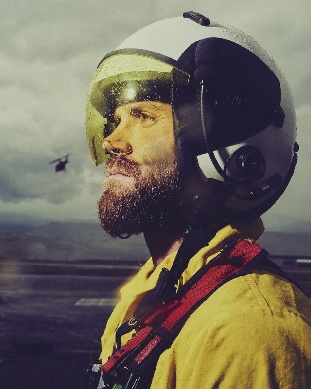 Man wearing a helmet in the forest | Free Photo - rawpixel