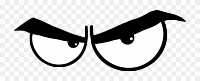 Mean Eyes Png - Angry Eyes