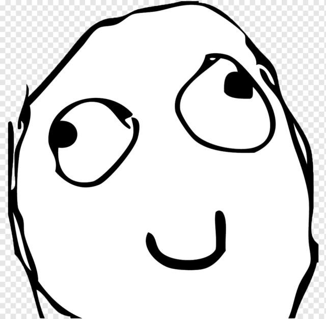 meme face, Internet meme Rage comic Trollface, meme, comics, white, face png