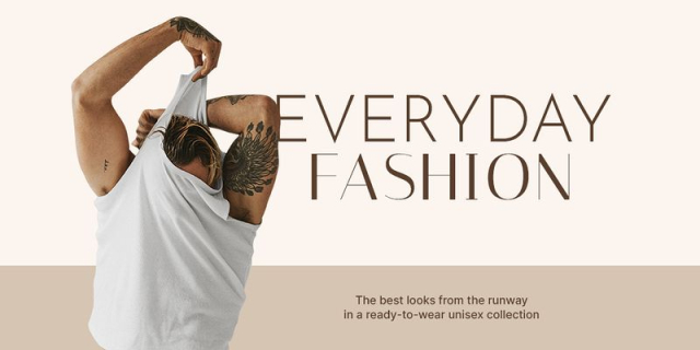 Men's fashion Twitter post template, | Free PSD Template - rawpixel