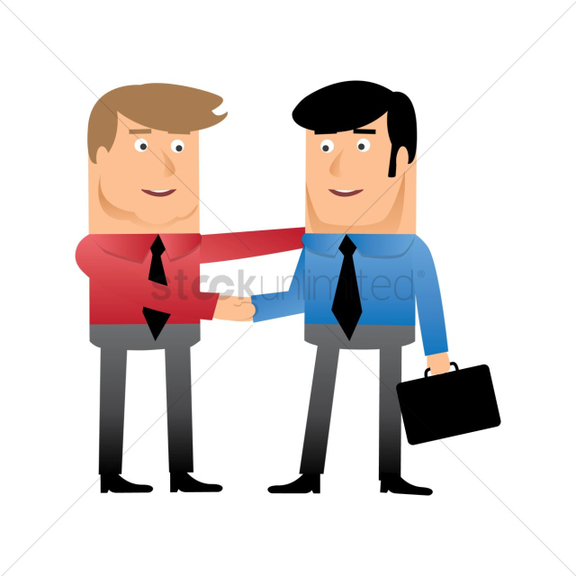 Men shaking hands