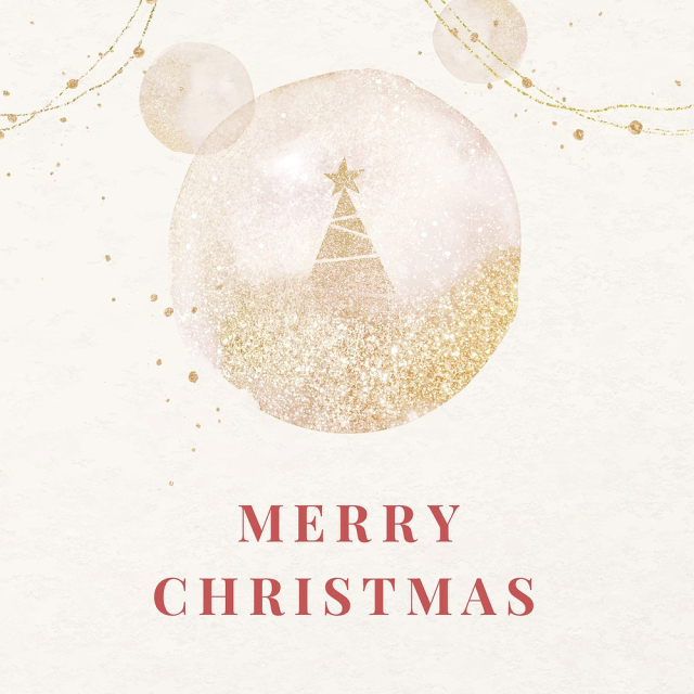 Merry Christmas Facebook post template, | Free Vector Template - rawpixel