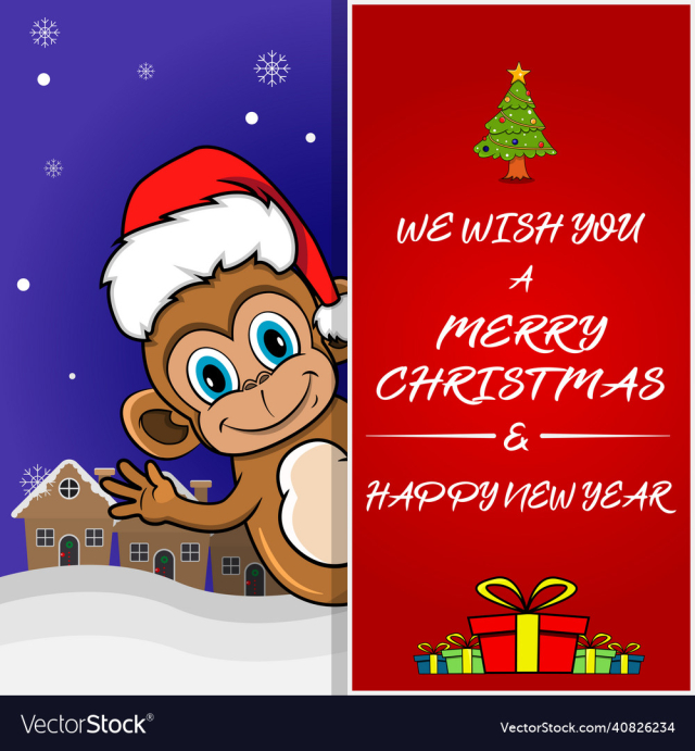 merry christmas greeting card flyer invitation