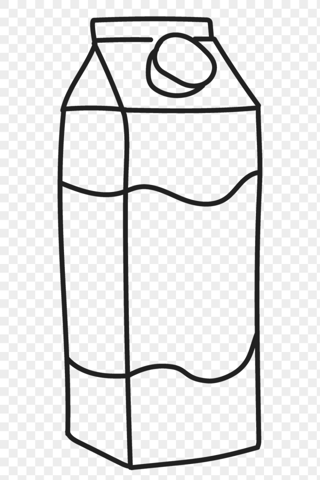 Milk carton png sticker, beverage | Free PNG Illustration - rawpixel