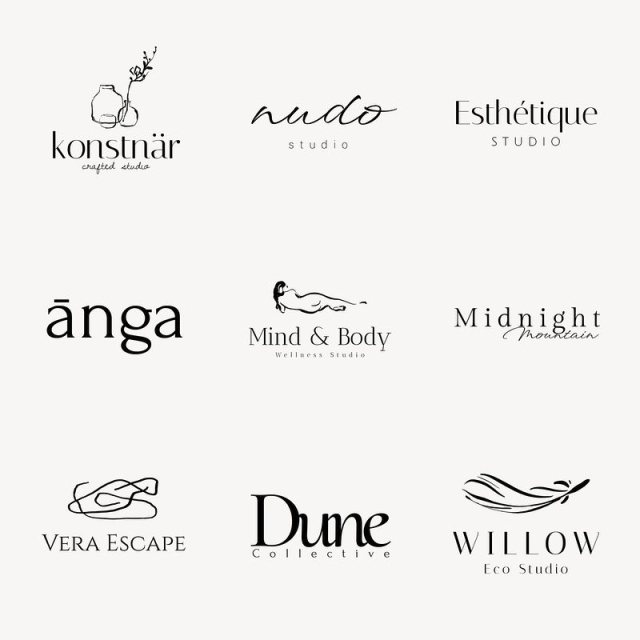 Minimal business logo template, professional | Free Vector - rawpixel