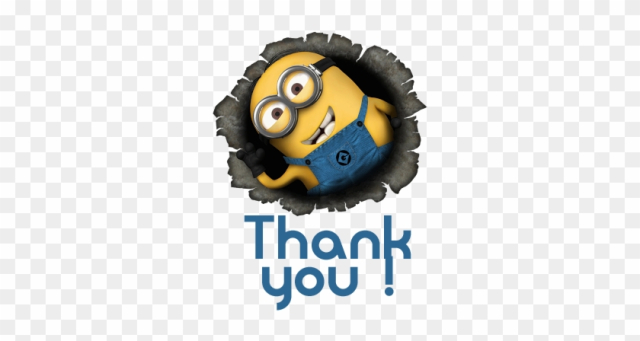 Minion Thank You Clipart & Minion Thank You Clip Art - Minions Images Hd