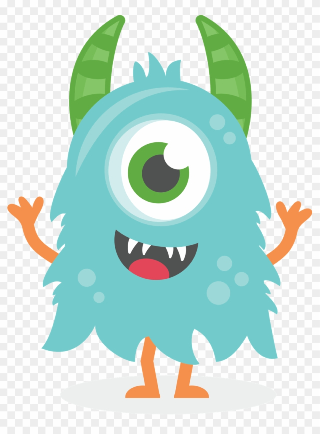 Monster Clipart Cute - Monster Clipart Cute