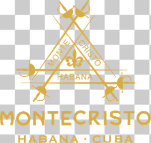 montecristo habana cuba Logo Vector