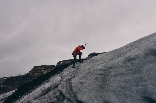 Mountain climber, nature travel. Free | Free Photo - rawpixel
