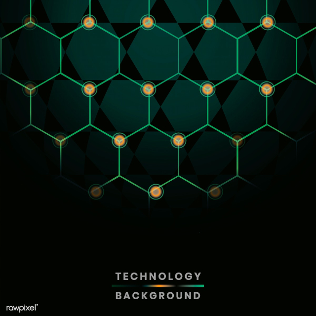 Network and technology background | Free stock vector - 579827