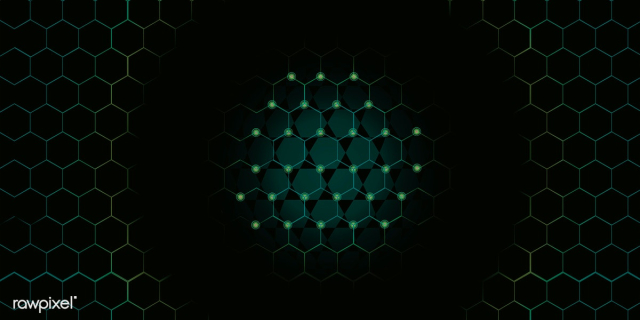 Network and technology background | Free stock vector - 579854