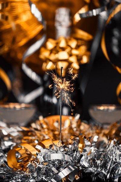 New Years Eve Sparkler