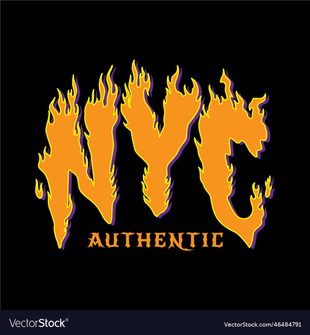 new york y2k streetwear style colorful slogan text